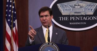 Donald Trump Limoge Mark Esper, Chef Du Pentagone