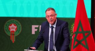 Fouzi Lekjaa Candidat Au Poste De Membre Du Conseil De La Fifa