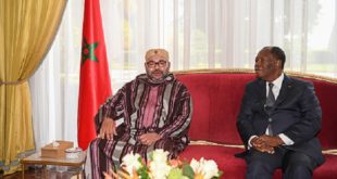 Le Président ivoirien assure SM le Roi de la solidarité et du plein soutien de son pays aux initiatives du Souverain