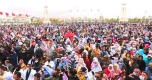 Grand rassemblement à Laâyoune