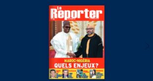 Couverture N° 1025 – 04 février 2021 Le Reporter.ma