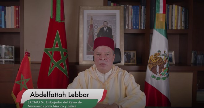 Abdelfattah Lebbar,Maroc-Mexique,conflit palestino-israélien,COMEXI