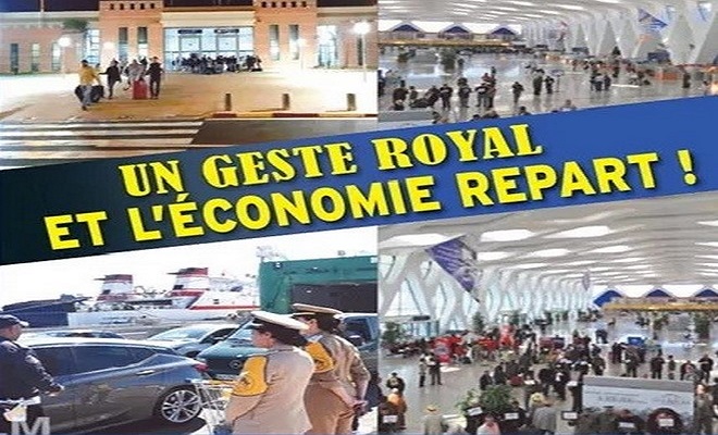 relance économique,relance touristique,MRE,SM le Roi Mohammed VI