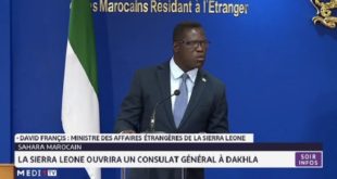 Maroc-Sierra Leone,Mohcine Jazouli,Nasser Bourita