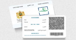 pass vaccinal maroc,pass sanitaire maroc