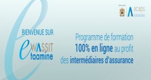 Intermédiaires d’assurance,ACAPS,E-Wassit Taamine