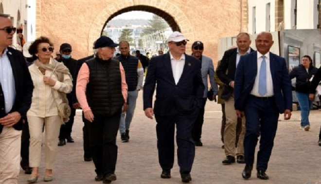 Albert II de Monaco,Essaouira,Bayt Dakira,André Azoulay,Maroc