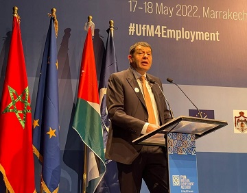 UpM,Union pour la Méditerranée,Emploi,Travail,UE