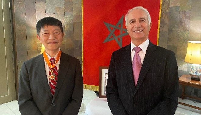 Takashi Shinozuka,Ambassadeur du Japon,Wissam Alaouite