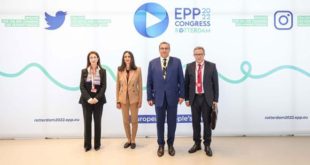 Rotterdam,Pays-Bas,Aziz Akhannouch,Sahara,EPP Congress,Maroc