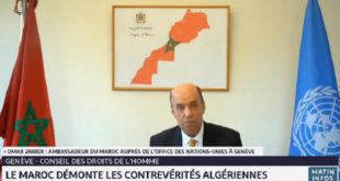 CDH,ONU,Algérie,Sahara marocain,Genève,Omar Zniber