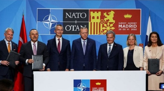 Turquie,OTAN,Alliance atlantique,Finlande,Suède