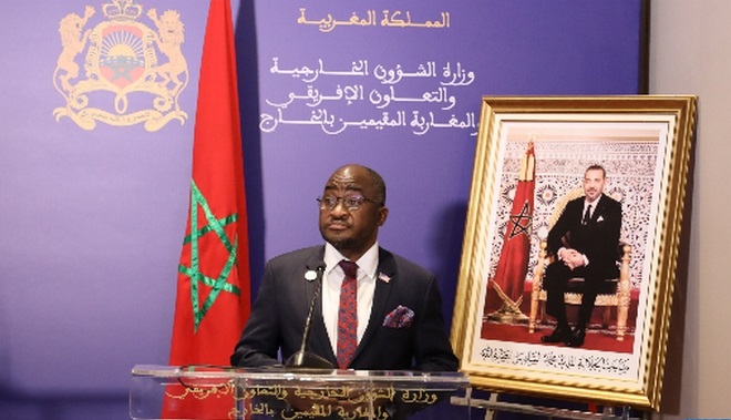 Liberia,Dee-Maxwell Saah Kemayah,Marrakech,Maroc,Nasser Bourita,intégrité territoriale,plan d’autonomie,Dakhla,Sahara marocain,Sommet des affaires,États-Unis-Afrique