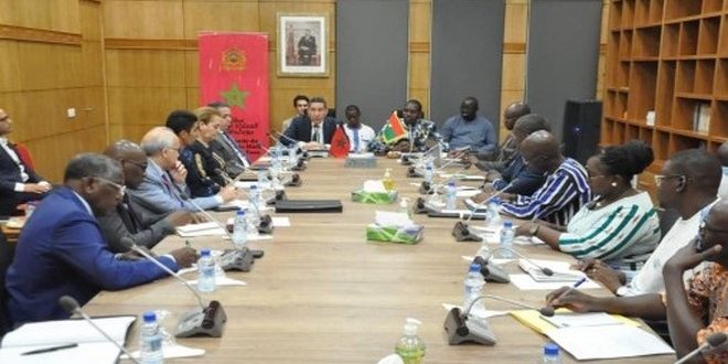 Réunion de concertation sur la promotion de la coopération économique Maroc-Burkina Faso