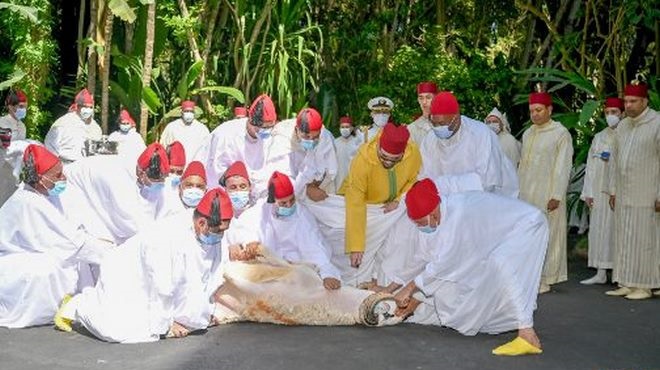 SM le Roi,Amir Al-Mouminine,Aïd Al-Adha,sacrifice