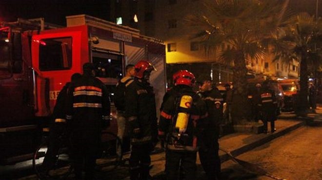 Casablanca,incendie