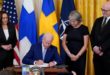 Joe Biden paraphe la ratification des adhésions de la Finlande et la Suède à l’Otan