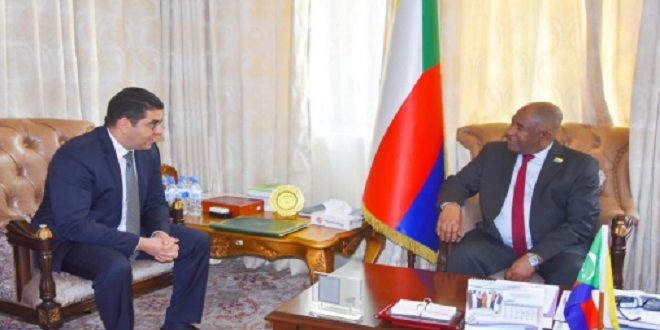 Le Président de la République de l’Union des Comores reçoit à Moroni Bensaid porteur d’un message de Sa Majesté le Roi