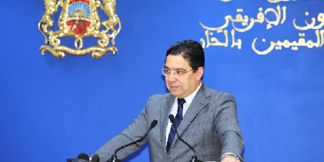 Conflit au PO | Le Maroc condamne et rejette constamment tout comportement irresponsable qui pourrait être incendiaire ou avoir un impact négatif (Bourita)
