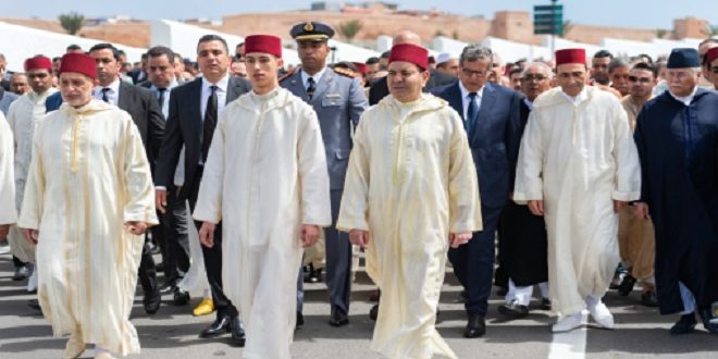 Funérailles de feu Abdelouahed Radi en présence de SAR le Prince Héritier Moulay El Hassan et SAR le Prince Moulay Rachid