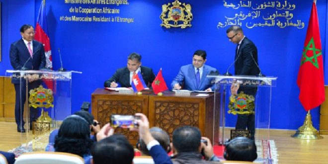 Maroc-Cambodge | Signature d’un accord sur les services aériens