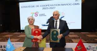 Maroc,OMS,coopération