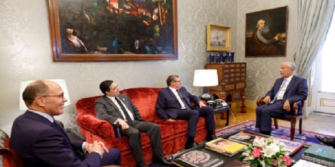 Lisbonne | Le Président portugais reçoit le Chef du gouvernement Aziz Akhannouch