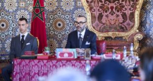 Roi Mohammed VI,SAR le Prince Moulay El Hassan,Conseil des ministres