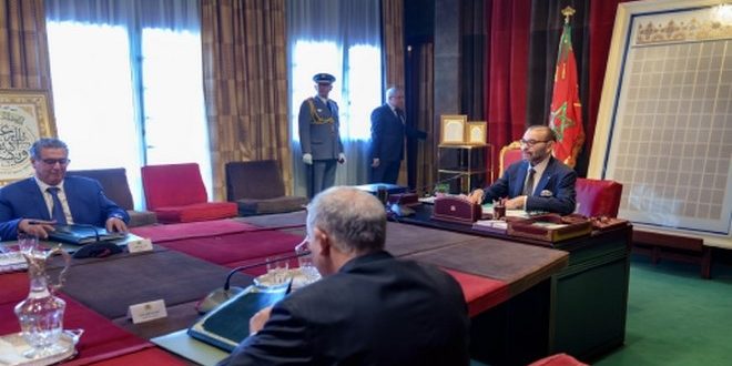 Le Roi Mohammed VI préside une séance de travail consacrée à la situation hydrique au Maroc