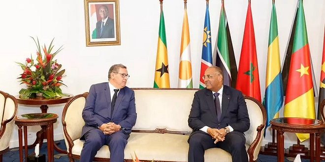 Aziz Akhannouch s’entretient à Abidjan avec le Premier ministre ivoirien Patrick Achi