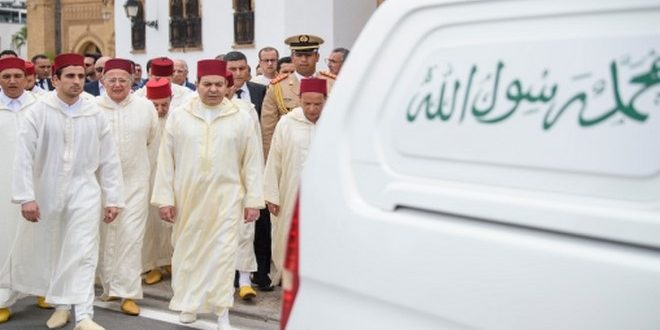 Funérailles de feu Mohamed Moatassim en présence de SAR le Prince Moulay Rachid