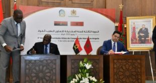 Maroc,Angola,Accords de coopération