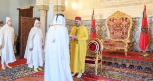 Ambassadeurs étrangers,Lettres de créance,Roi Mohammed VI