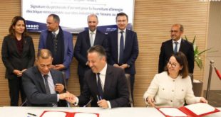 nexans-et-taqa-morocco-signent-un-memorandum-d’entente-pour-la-fourniture-d’energie-electrique-renouvelable-des-sites-industriels-de-nexans-au-maroc