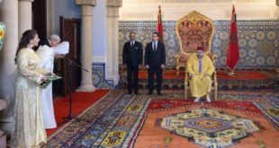 Roi Mohammed VI,nouveaux ambassadeurs