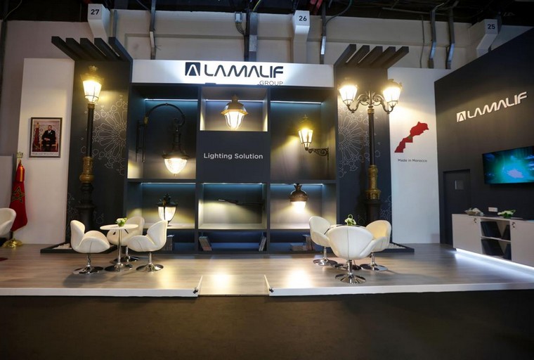 eclairage-public-et-mobilier-urbain:-lamalif-group-explore-de-nouveaux-horizons-au-17eme-salon-international-light-&-building-middle-east-dubai