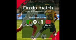 CAN 2023,Maroc,Zambie,Hakim Ziyech