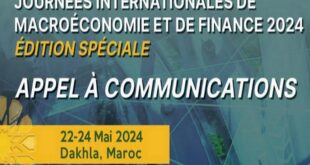 journees-internationales-de-macroeconomie-et-de-finance-2024-:-lancement-d’un-appel-a-contribution