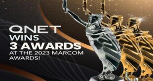 qnet-remporte-le-prestigieux-prix-d’or-aux-marcom-2023
