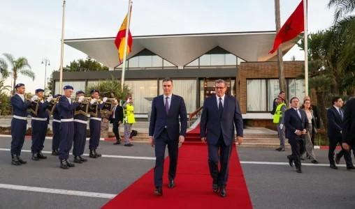 Fin de la visite de travail au Maroc du Président du gouvernement espagnol