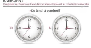 Ramadan,horaires de travail,administrations