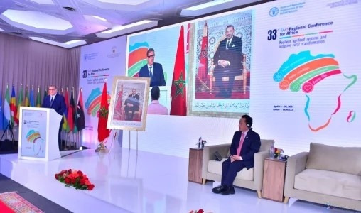 Rabat | Coup d’envoi de la 33e session de la Conférence régionale de la FAO pour l’Afrique