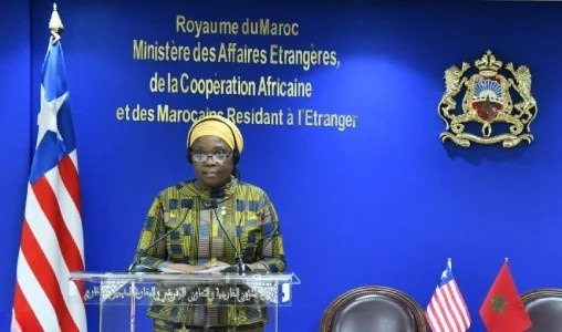 La Ministre Libérienne des AE salue le rôle pionnier de Sa Majesté le Roi en Afrique