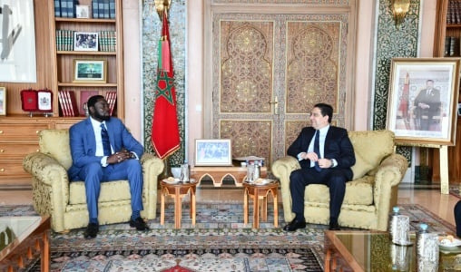 Nasser Bourita reçoit le MAE gambien, porteur d’un message écrit à SM le Roi du président de la Gambie