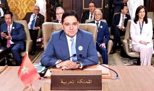 Nasser Bourita participe à une réunion préparatoire du 33è Sommet arabe