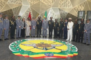 L’Inspecteur Général des FAR Mohammed Berrid effectue une visite de travail en Ethiopie