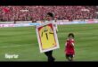 Stade Mohamed V | Yassine Bono accompagné de son fils honoré avant le match WAC-Seville FC