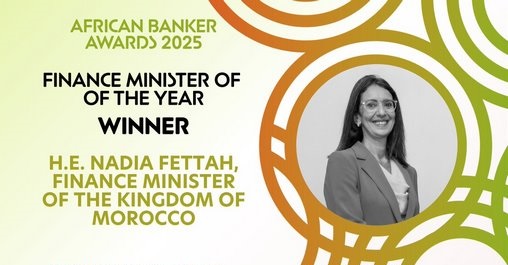 African Banker Awards | Nadia Fettah désignée meilleure ministre des Finances de l'année