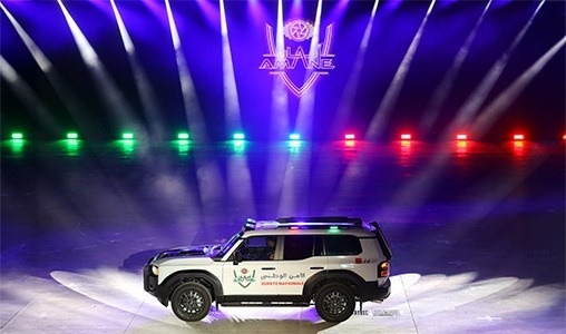 La Sûreté nationale présente son nouveau véhicule de patrouille intelligent « AMANE »