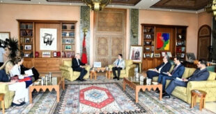 Nasser Bourita reçoit le représentant spécial de l’UE pour la région du Sahel